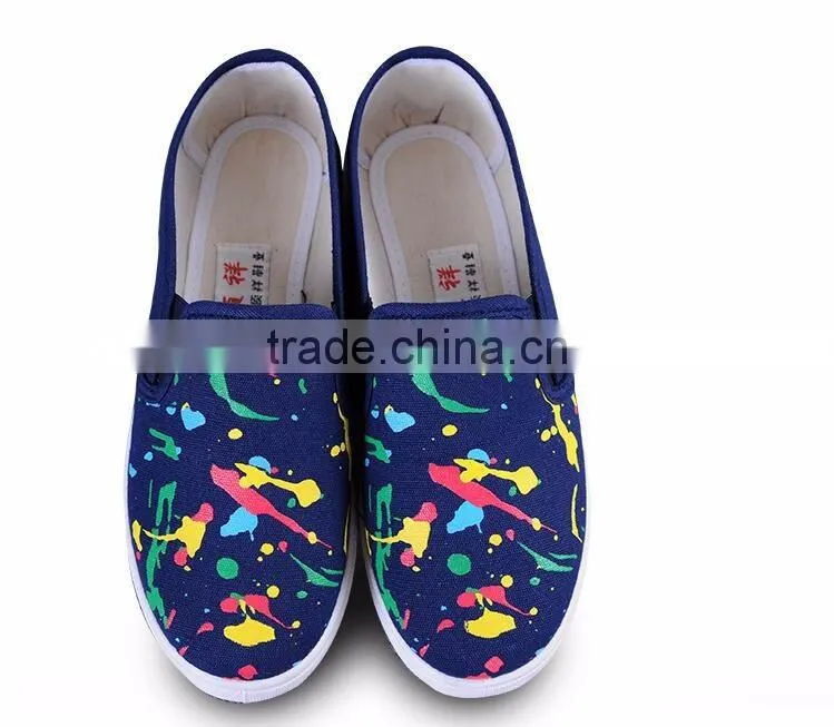 2017 latest designs women shoes footwear casual girls walking shoe