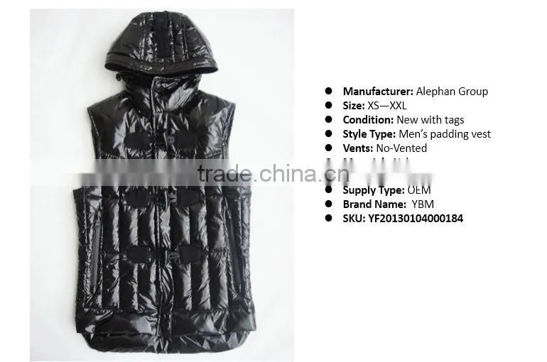 2014-2015 new design waistcoat for men design