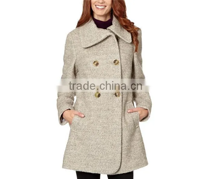 latest turkey fashion women long coat model