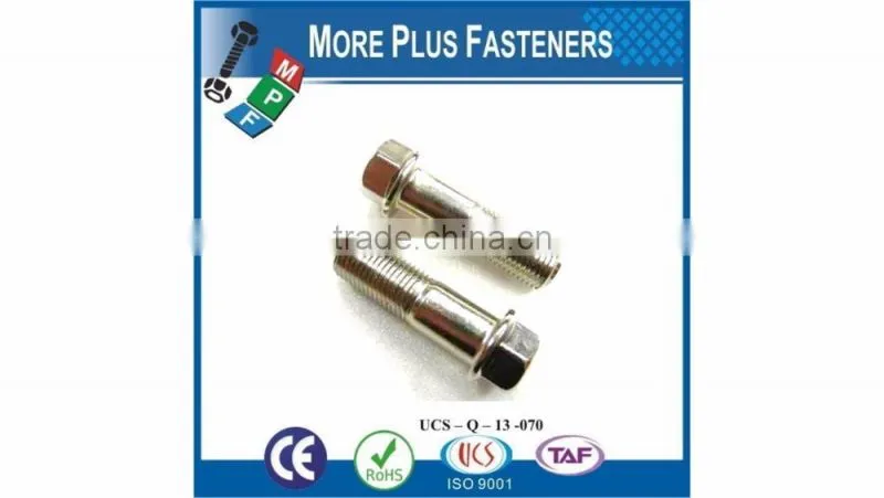 Made in Taiwan Automotive Special and Standard Fastener Hex Flange Head Cap Screw Double End Screw