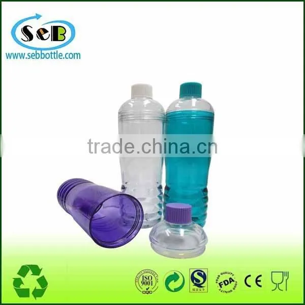 BPA free plastic water bottles with silicone sleeve, plastic water bottle with silicone ring