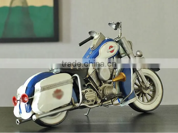 Birthday Christmas Decoration Gift Hand Made Metal Art Motorcycle Model Crafts