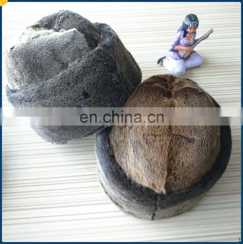 sealskin round cap fur hat in winter for men in karachi for American style