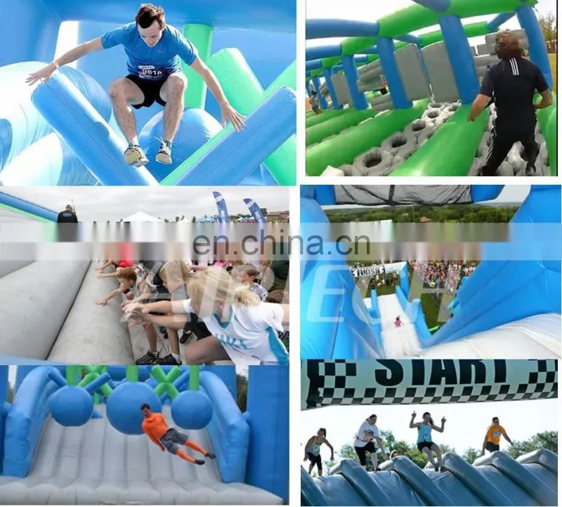 Giant Xtreme obstacles running inflatable obstacle for sale