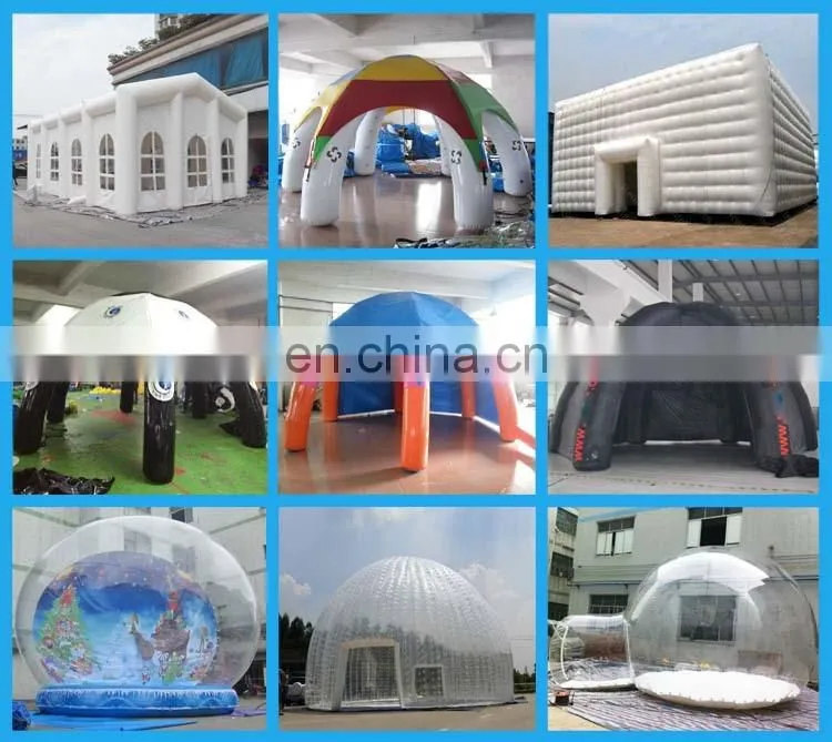 HI high quality PVC inflatable tent for event,camping family tent,inflatable cube tent for sale