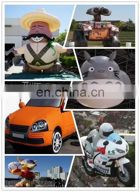 Colorful Airtight Matryoshka And Tea Pot, Inflatable Models For Sale