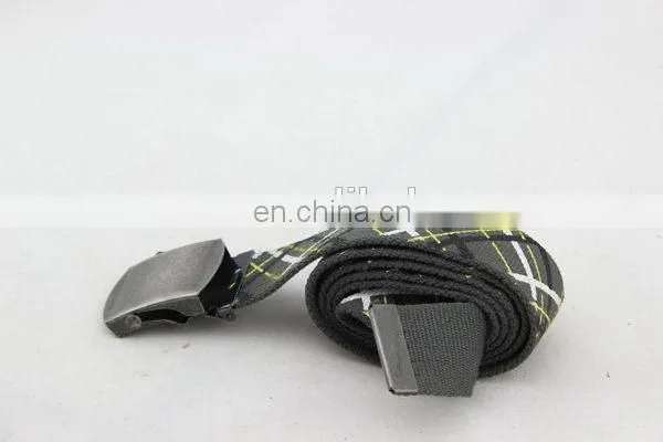 Canvas Belt With Full Printing Waist Support Belt For Men