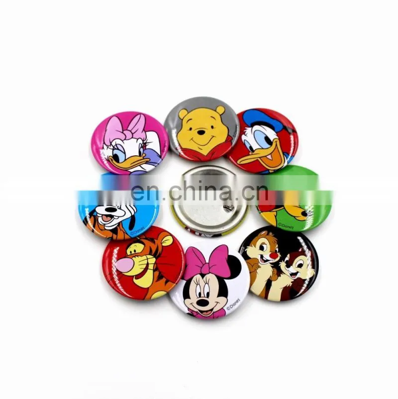 OEM Factory Made Wholesale Disney Tin Badge