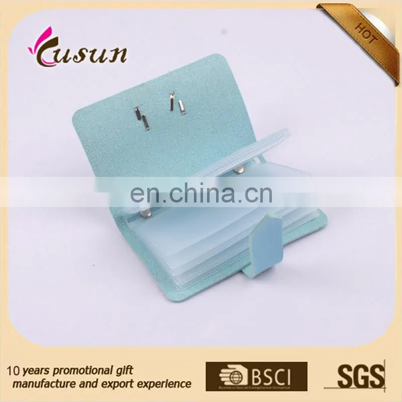 New Short PU Leather Credit Card Holder/ leather card case/PU card holder