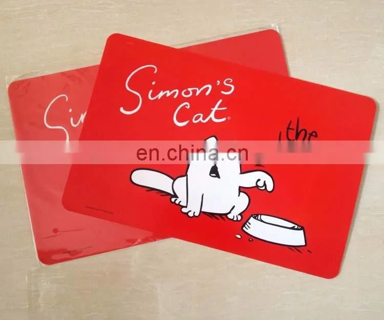 BSCI FDA best selling heat resistant pp clear plastic placemat