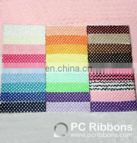 Crochet elastic headband hair accessories