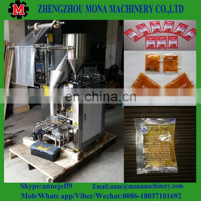 New Product Automatic honey Ketchup Pouch packaging Machine Tomato Chili Sauce Packing Machine price