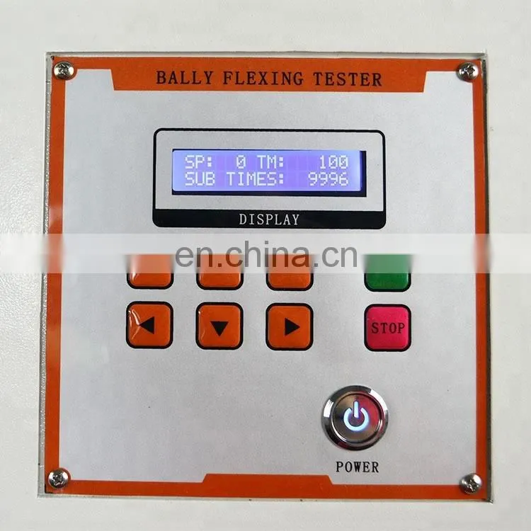Well designed leather fabric flex tester for shoes vamp