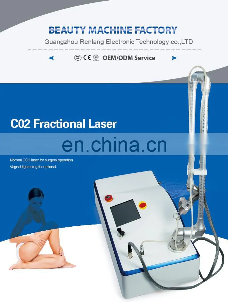 Good Feedback Fractional CO2 Laser Portable Medical Surgical Stretch Mark Removal Machine