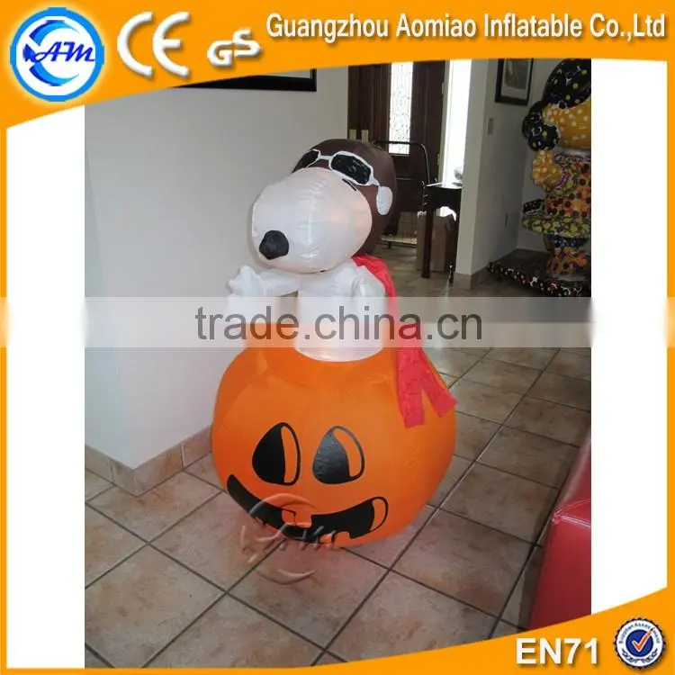 Christmas lighting decorations inflatable peanuts inflatable reindeer