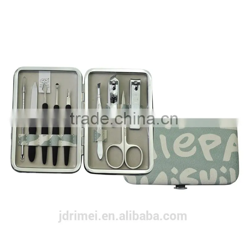 professional geometry sets manicure pedicure set with nail file nail clipper