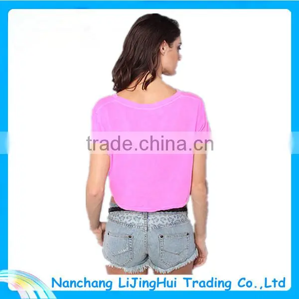 Custom Made Basic Teen Girl Lady T shirt 2015