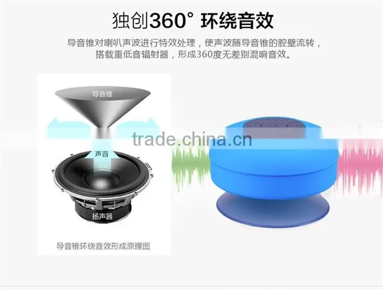 bluetooth shower speaker