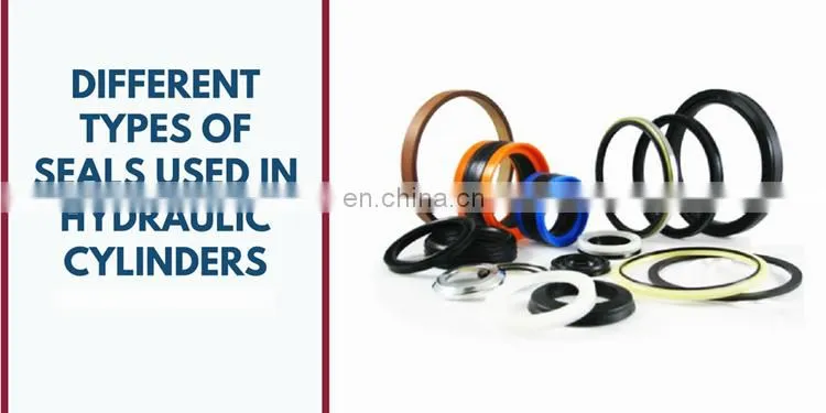 Packing U Cup Y Dust PU NBR FKM Excavator Hydraulic Cylinder Piston Seal Hallite Hydraulic Rod Seal With High Pressure