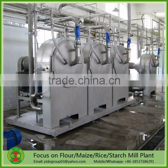 Good price complete cassava starch production line, cassava processing plant