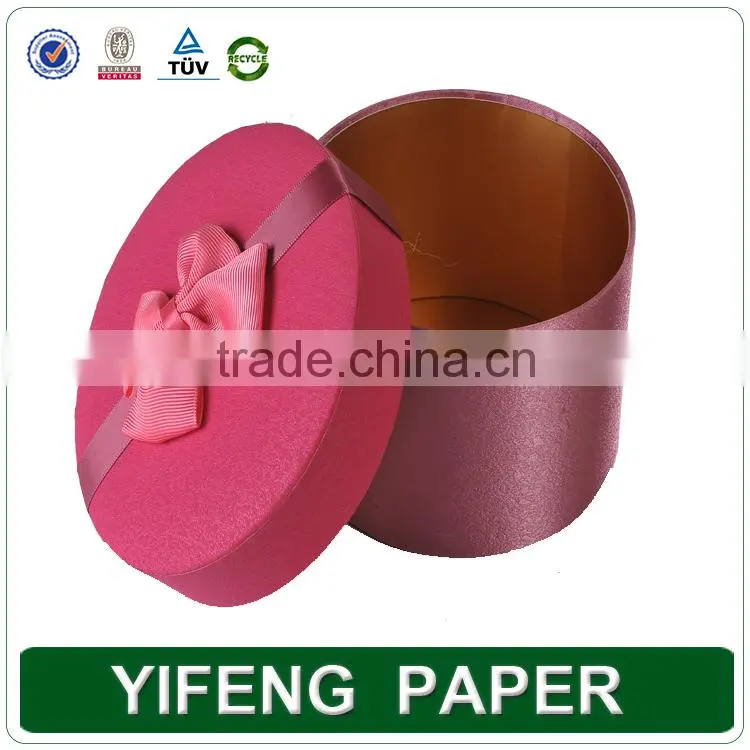 Beautiful nice custom small cylindrical cardboard box
