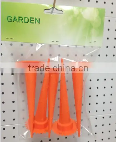Garden plant watering spikes
