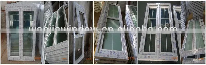wanjia factory upvc octagon shaped windows