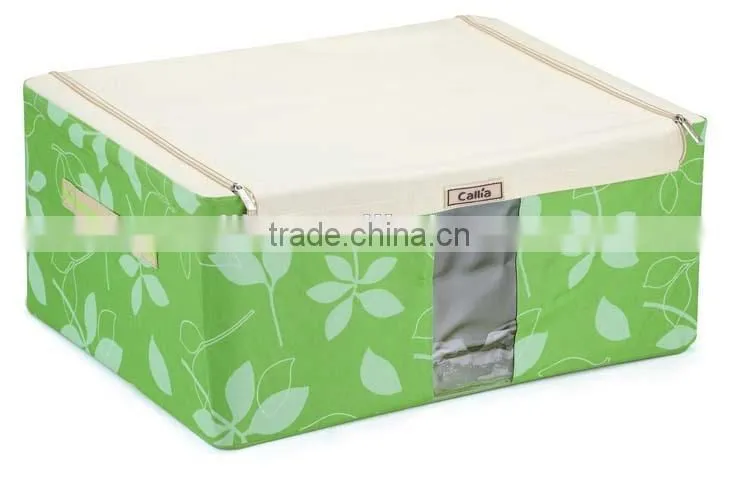 Callia oxford storage box with PVC window folding living box