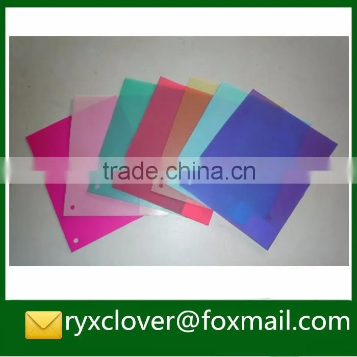 Flexible colorful pp waterproof plastic sheet roll