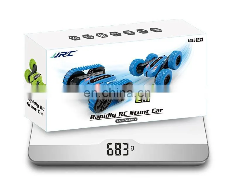 Great Christmas Gift JJRC Q95 2 Play Modes Double-sided Running 360 Rotating Remote Control Stunt Car for Kids