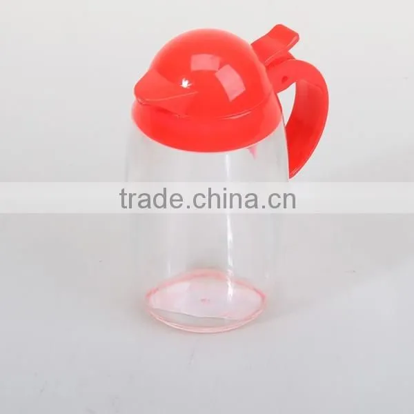 Retangular 650ml plastic cook oil bottle kitchen accessories