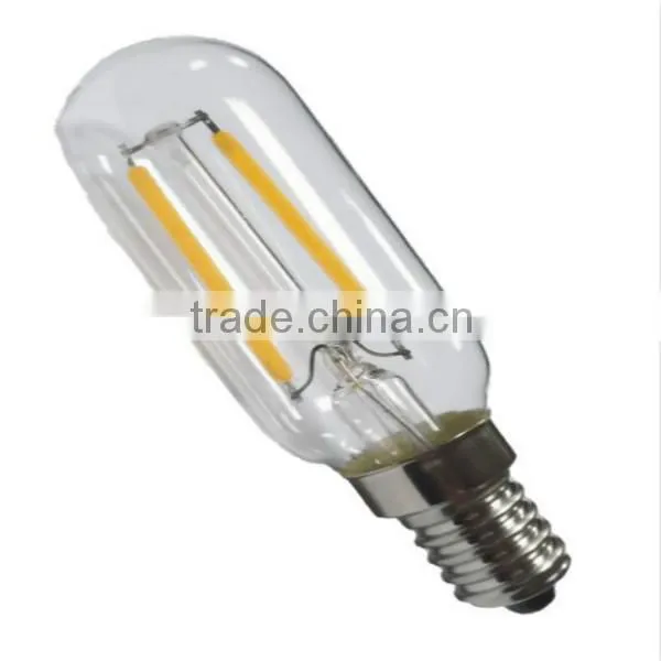 Alibaba china 1.8W Tublar T25 decorative filament vintage cylinder rgb led bulb light