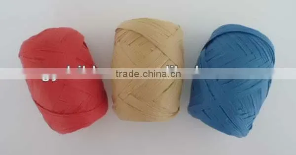 Eco-friendly Raffia Ribbon, Natural material paper ribbon for everyday decoration