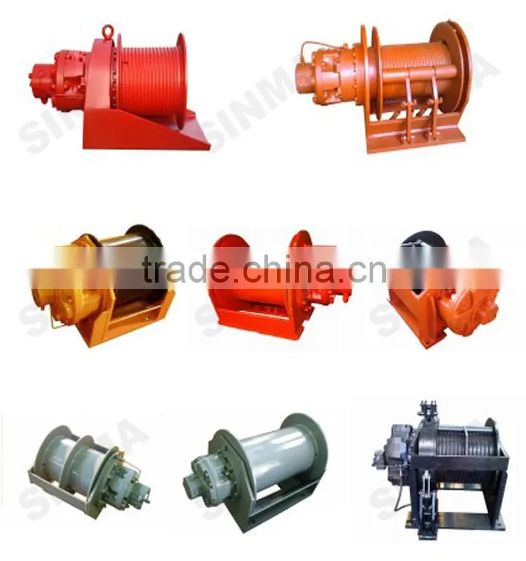 mechanical winch for lifting powerd by electric hydraulic pneumatic