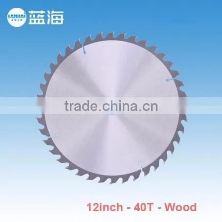 12''-40T Manufacturer Wholesale TCT Circular Wood Cutting Blade