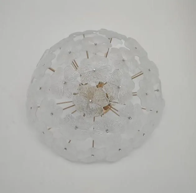 glass murano chandelier
