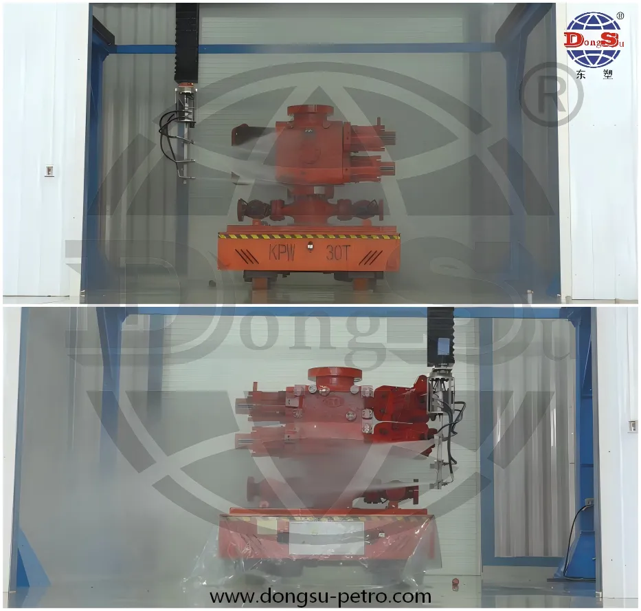 High Pressure Cleaning Workshop Project For CNPC- Dongsu