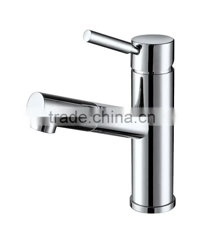 2014 hot sale baking finish single lever bathroom faucet
