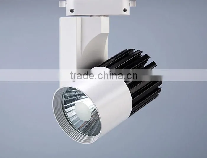 Guzhen Factory 3 Years Warranty Cree Chips CRI>90 2 Phase 3 Wires Track Light 30W LED