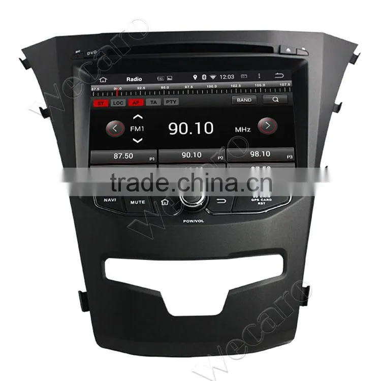 Wecaro WC-SY8067 8" Android 4.4.4 WIFI 3G car dvd player for ssangyong korando car gps navigation 2014 2015