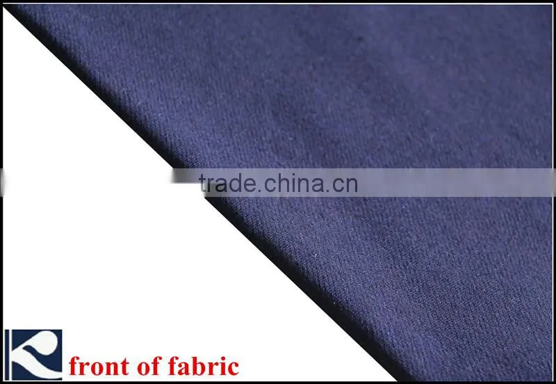 Heavy cotton poly knit denim