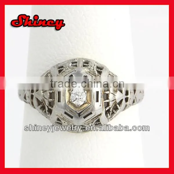 Nickel Free Polished Finish 925 Sterling Silver Irish Claddagh Friendship and Love Ring