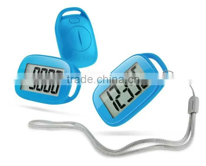 2015 Best Simple Pedomete Step Counter Promotional Calorie Walking Meter DP-878