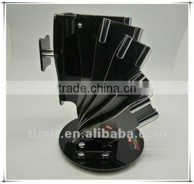 8pcs stainless steel solid handle kitchen knife