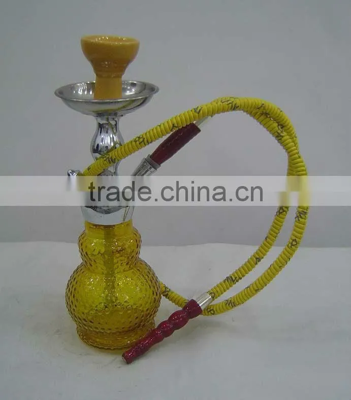 Glass & Metal Hukka with cage
