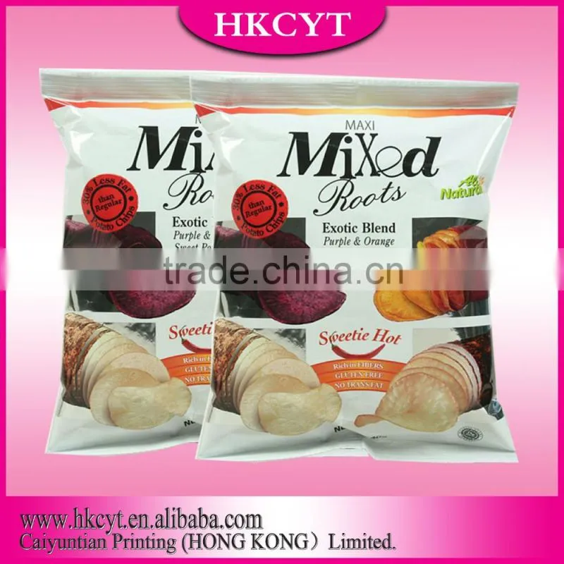 3 side seal vacuum nylon bag for packing dry sea product food
