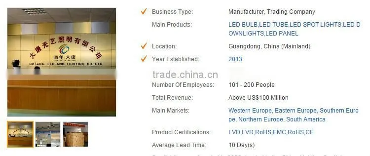 B22 E27 7W SMD5730 Plastic high power led bulb light made in china