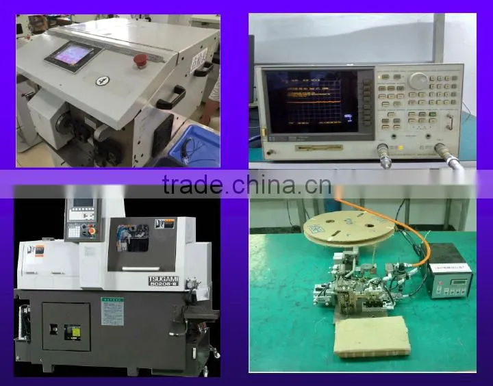 High frequency cable assembly, RF coaxial cable connector with male SMA to female UHF connector