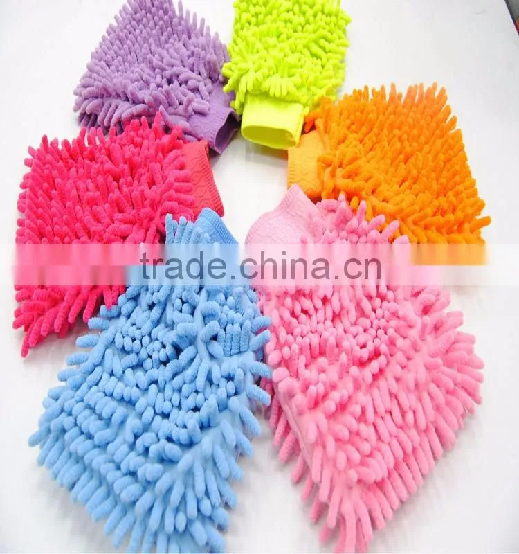 Cheap Car/Mobile Microfiber Wash/Cleaning Mitt/Mitten/Glove