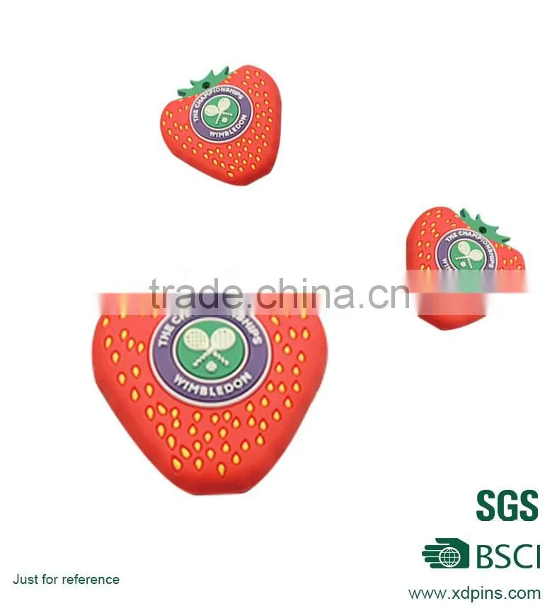 fashion 3d pvc badge with your own design